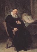 Portrait of the Preacher Fobannes (mk33) REMBRANDT Harmenszoon van Rijn